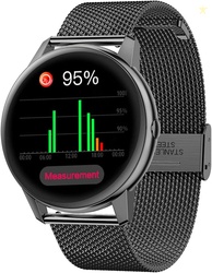 French Connection R3 Pro Touch Screen Unisex Metal Case Smartwatch wit