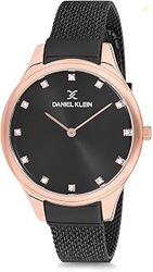 Analog Black Dial Women's Watch - DK12204-5