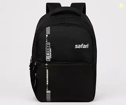 Safari Quill Large Laptop Backpack 26 Ltrs Water Resistant Fabric - Bl