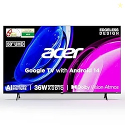 Acer 127 cm (50 inches) Ultra I Series 4K Ultra HD Smart LED Google TV
