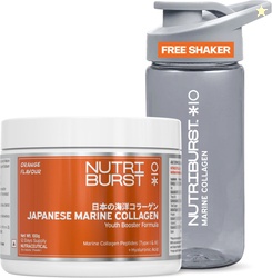 Nutriburst Japanese Marine Collagen Powder Hair, Nails and Glowing Ski