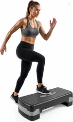 Lifelong LLAS04 Stepper for Exercise at Home - Anti-skid Aerobic Stepp