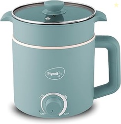 By Stovekraft Swift Plus Multi-Cook Kettle 1.5L, With Steamer, Egg Rac