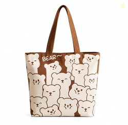 THE SACK CO. Large Canvas Tote Bag for Women, Zipper Handbags for Wome