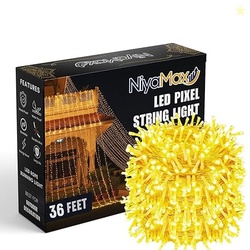36 Feet LED Fairy String Lights  36 Bulbs on Waterproof Copper Wire |