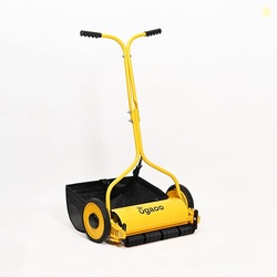 UGAOO Push Manual Lawn Mower with Grass Catcher | 16-Inch Push Reel Mo