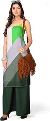 Women Polyester Regular Fit Regular Kurta