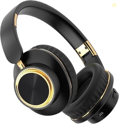 H8 Over Ear Headphones with ENC Noise Cancellation, Upto 50 Hrs Playti