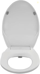Johnson EcoClean Oval Shaped Bidet Toilet Seat Cover | 2 Retraceable W