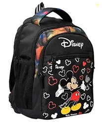 Kuber Industries Disney Mickey Mouse Print School Bag/Backpack|Solid D