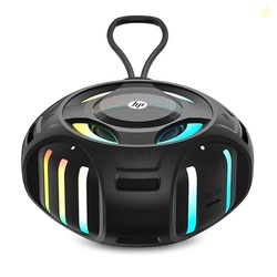 HP 360 Mono Portable Bluetooth Speaker with Built-in Microphone Ip54 D
