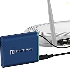 Portronics Power Plus Advanced Mini Router UPS for 12V DC WiFi Router