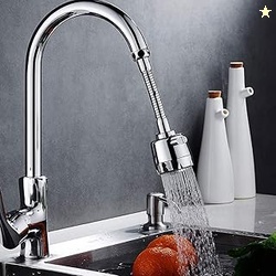 Styxon Sink Faucet Sprayer Attachment 360 Rotatable Kitchen Tap Head R