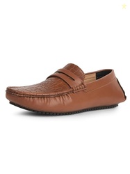 Bata Men's Loafer Shoes - Tan