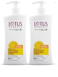 LOTUS HERBALS WhiteGlow Vitamin C Deep Moisture Hand & Body Lotion Moi