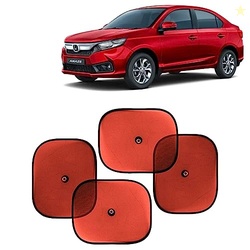 KINGSWAY Car Window Curtain Sticky Sun Shades Compatible with Honda Am