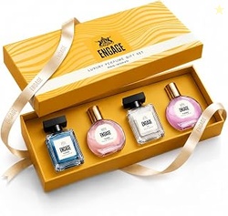 Luxury Perfume Gift Set for Men & Women 80ml (20ml x 4)| Couple Gift |