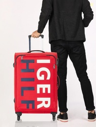 TOMMY HILFIGER Large Check-in Suitcase (77 cm) 4 Wheels - Miller - Red