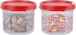 Smart Slim Storage Air-Tight & Leak Resistant Plastic Round Modular Co