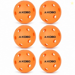 Kobo TPE Indoor Pickleball Balls, 26 Holes, Matches & Practice, Pack o