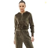 Harpa Women's Polyester Blend Zipper Hoodie