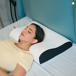 CareFoam Cervical Pillow, Memory Foam, 2-Year Warranty, 19 x 11 x 3.5