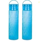 Attro O2 Spring 1000ml Water Bottle with Easy to Carry Handle Leak-pro