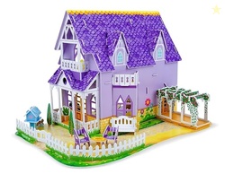 Big Style 3-Story Princess Dollhouse with Slide & Furniture | Luxury P