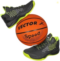 BB-22 Basketball Shoes with Synthetic Leather+ Breathable Mesh Upper |