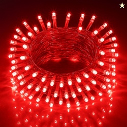 waan 40 LEDs 11 m Red Steady String Rice Lights