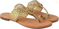 Chic Comfort & Stylish Kolhapuri Flats For Women & Girls