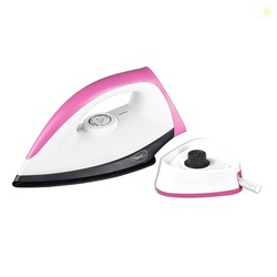 Pigeon 1300 Watts Cordless Electrical Dry Iron | Non-Stick Sole Plate