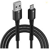 Portronics Konnect X USB-A to Micro USB Fast Charging Cable With Max 3