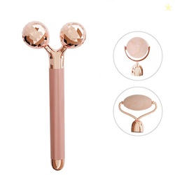 Lifelong Electric Jade Roller With Ball Roller,T-Shape Roller & Y-Shap