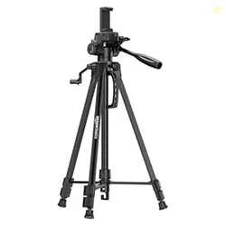 Amazon Basics 60 Inch Tripod for DSLR, Camera | Operating Height: 4.58