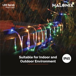 HALONIX 480 LEDs 10 m Multicolor Flickering Strip Rice Lights