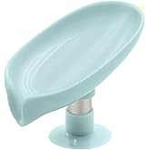 Pathavi Self-Draining Soap Dish (Set of 1)  Modern Leaf Design with Dr