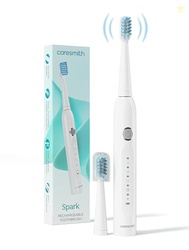 Caresmith SPARK New Rechargeable Electric Toothbrush For Adults | 2 Br