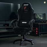 Aura Ergonomic Gaming Chair with Premium PU Leather Fabric, Linkage Ar
