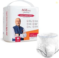 (Max Group) Unisex Adult Diaper Pants | M (Waist 24-45 inches) | 10 Un