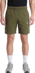 Reebok Men's Polyester Stretch Gym Shorts - 4-Way Stretch Flexible Ath
